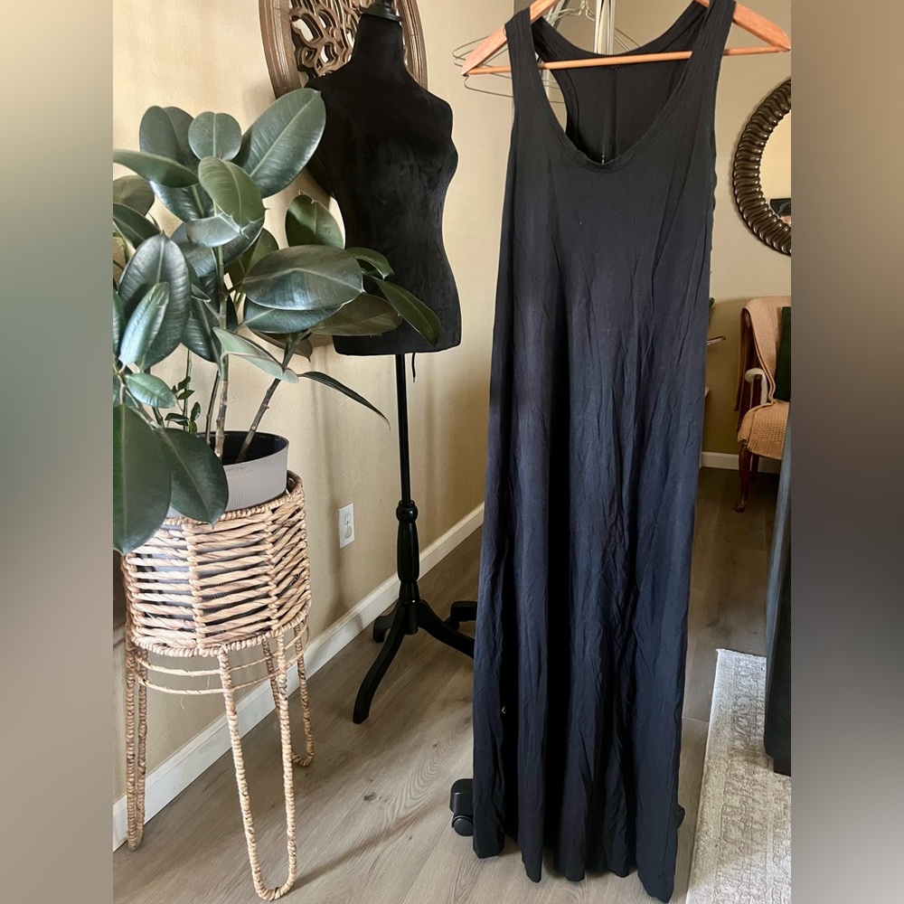 New York & Company Black Maxi Dress